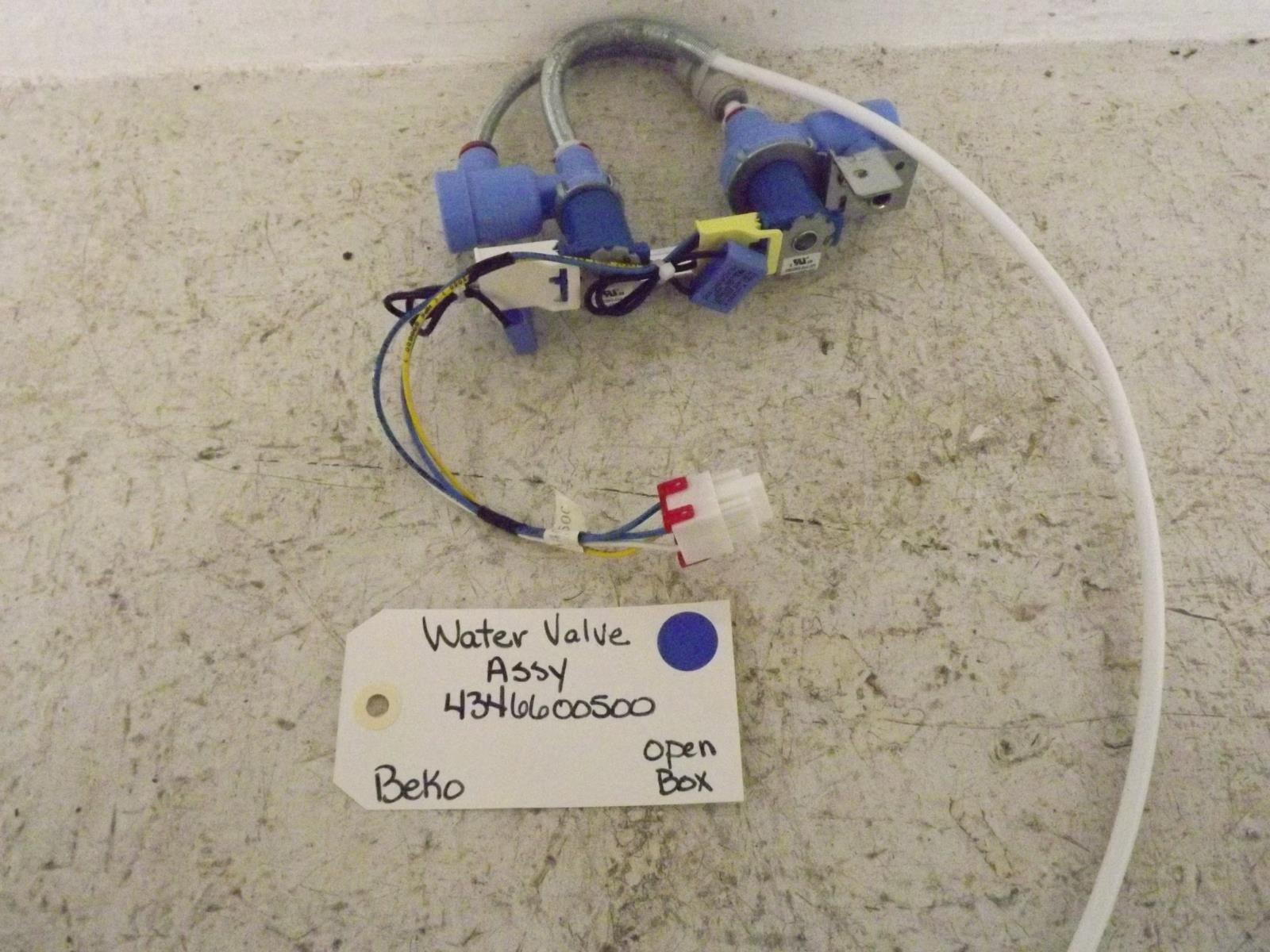 Beko Refrigerator 4346600500 Water Valve Assy Open Box Beko Refrigerator 4346600500 Water Valve Assy Open Box